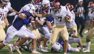 Roundup: Top-ranked Carlsbad's win highlights Friday chock-full of football