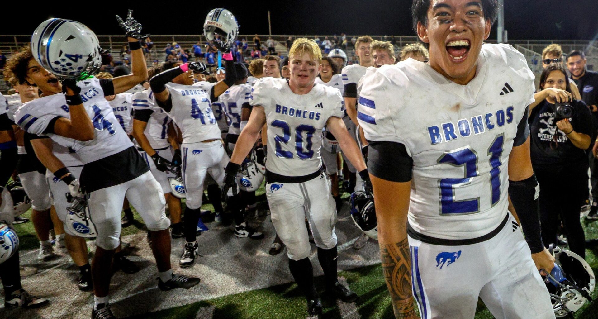 No. 7 Rancho Bernardo snaps No. 10 Oceanside's three game winning streak with 21-14 victory