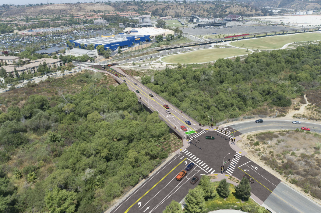 San Diego State breaks ground on Fenton Parkway Bridge