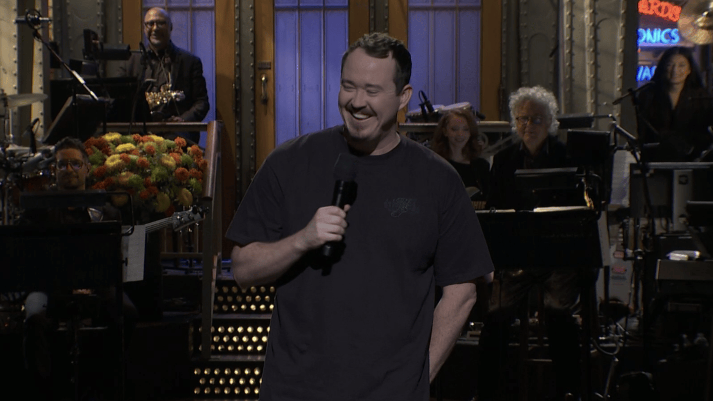 Shane Gillis Hosts SNL, Colin Jost Welcomes Navy Back to San Diego