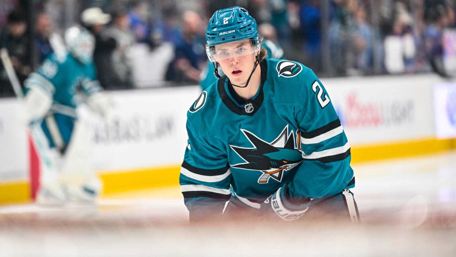 Sharks Practice: New Lines, Smith Back at Center Without Celebrini
