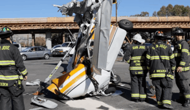 San Jose small plane crash injures 2 adults, 1 child