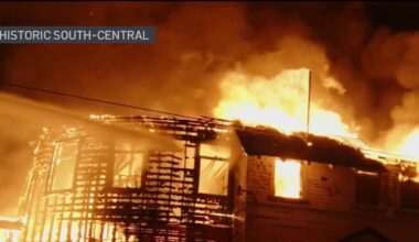 Fire burns abandoned ‘problem property’ church in South LA – NBC Los Angeles
