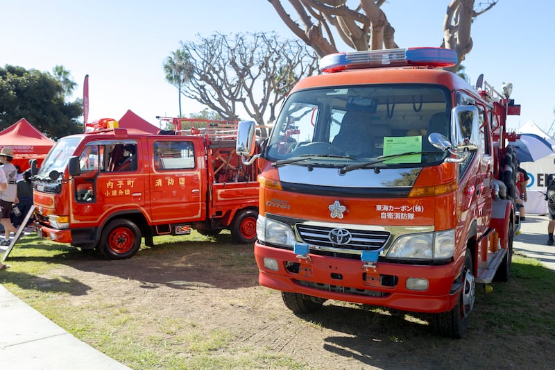 Japanese firetrucks