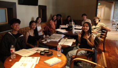 The California Academic Decathlon was hosted at the Marriott in Santa Clara in March with a focus on Kindness is Free.