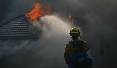 Southern California wildfire engulfs homes, prompts evacuation orders | Climate Crisis News