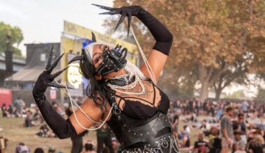 Here’s What People Wore to Aftershock in an October Heat Wave