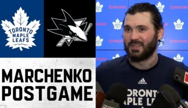Kirill Marchenko | Post Game vs San Jose Sharks | October 19, 2026