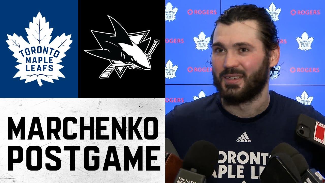 Kirill Marchenko | Post Game vs San Jose Sharks | October 19, 2026