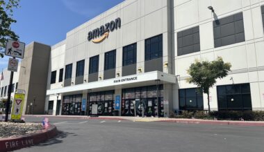 amazon facility exterior