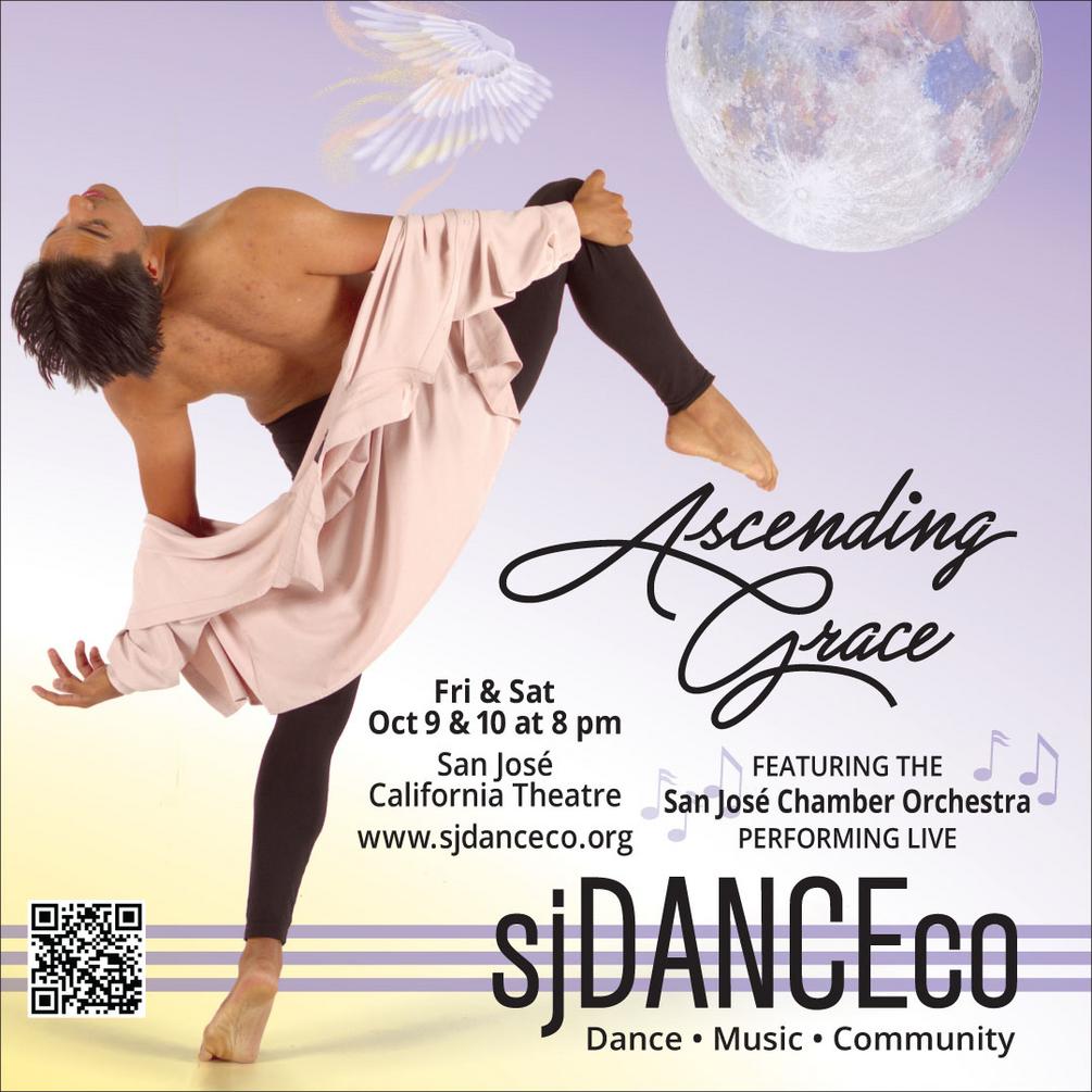 sjDANCE presents Ascending Grace — Friday, Oct. 9 – Saturday, Oct. 10 at California Theatre (345 South First Street, San José)