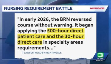 Nightingale College graduates challenge California nursing license requirements