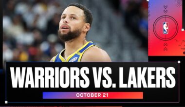 Golden State Warriors vs. Los Angeles Lakers Live NBA Updates, Scores and Highlights