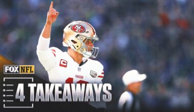 4 Takeaways From The 49ers' Thrilling Win Over The Seahawks