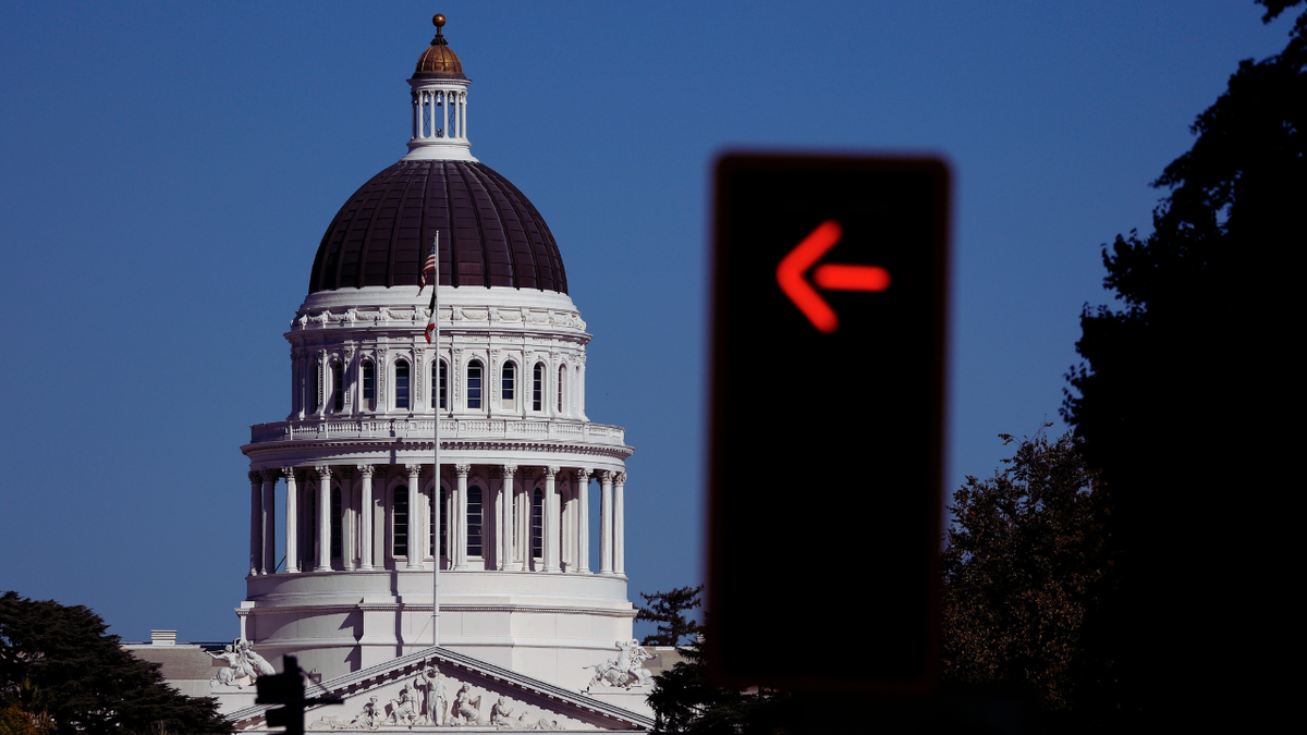 A view of the California State Capitol on August 19, 2025 in Sacramento, California.