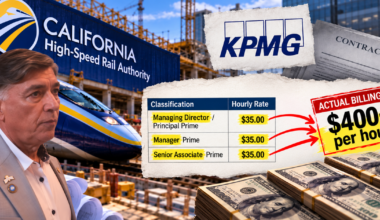 Did California High-Speed Rail help a consulting giant "manipulate" its bid to win a lucrative contract?