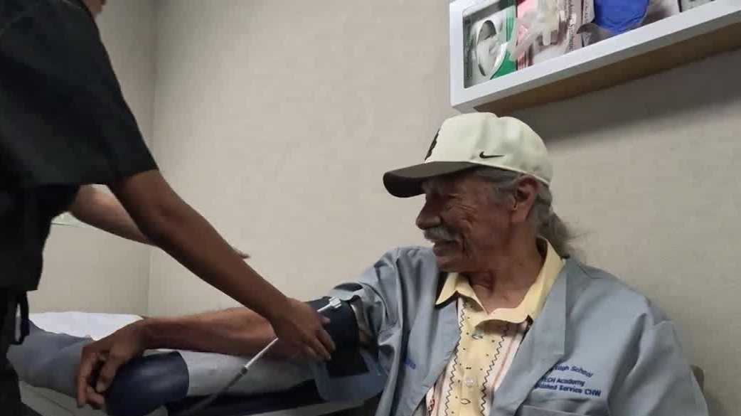 Edward James Olmos surprises Sacramento teens at school ceremony