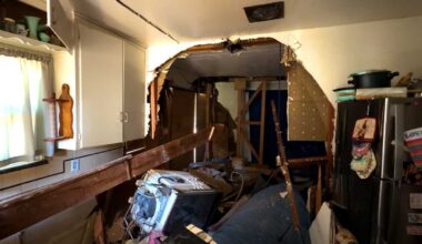 Modesto homeowner picks up the pieces after car crashes into home