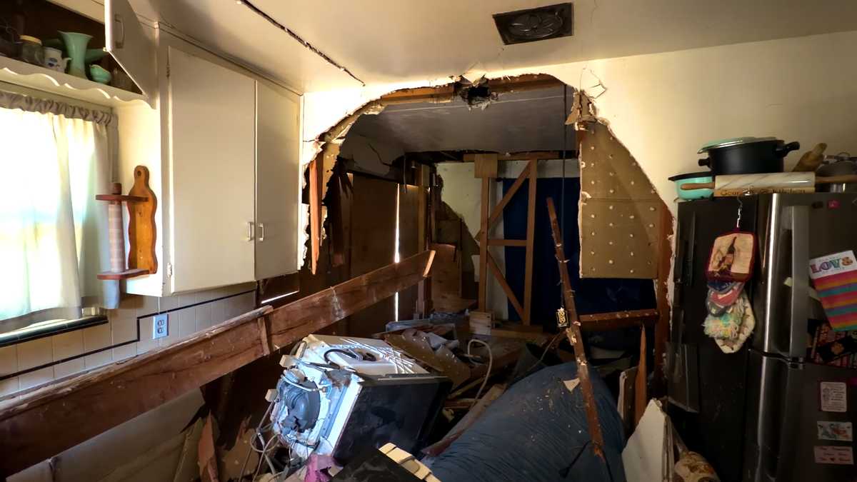 Modesto homeowner picks up the pieces after car crashes into home