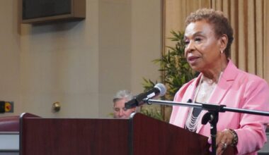 Mayor Barbara Lee.