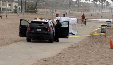 Horror as person dies after being pulled out to sea as monster waves sweep SoCal