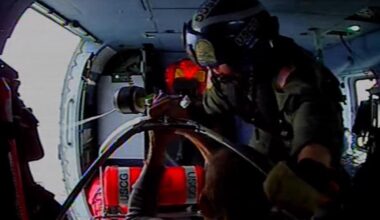 California sailor on sinking ship rescued amid monster waves