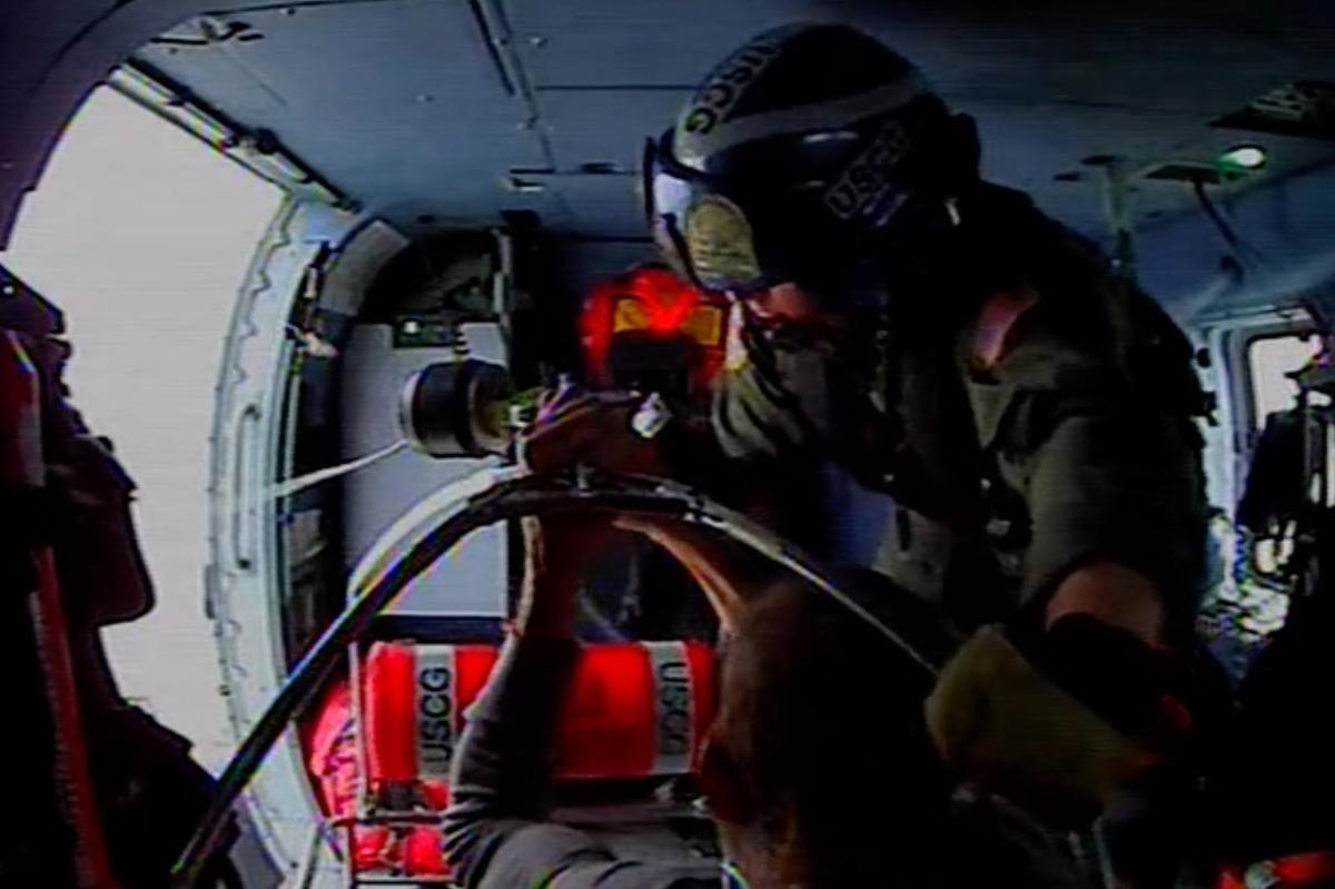 California sailor on sinking ship rescued amid monster waves