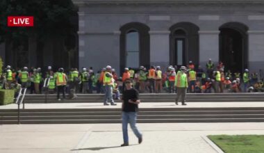 Capitol building evacuated after threat made at Capitol Annex construction site