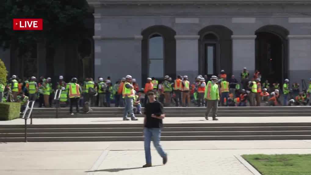 Capitol building evacuated after threat made at Capitol Annex construction site
