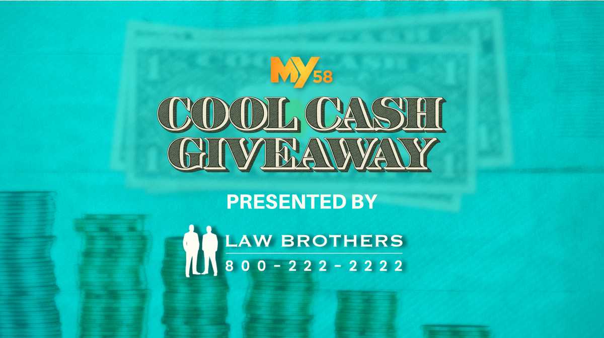 My58 presents the Cool Cash Giveaway