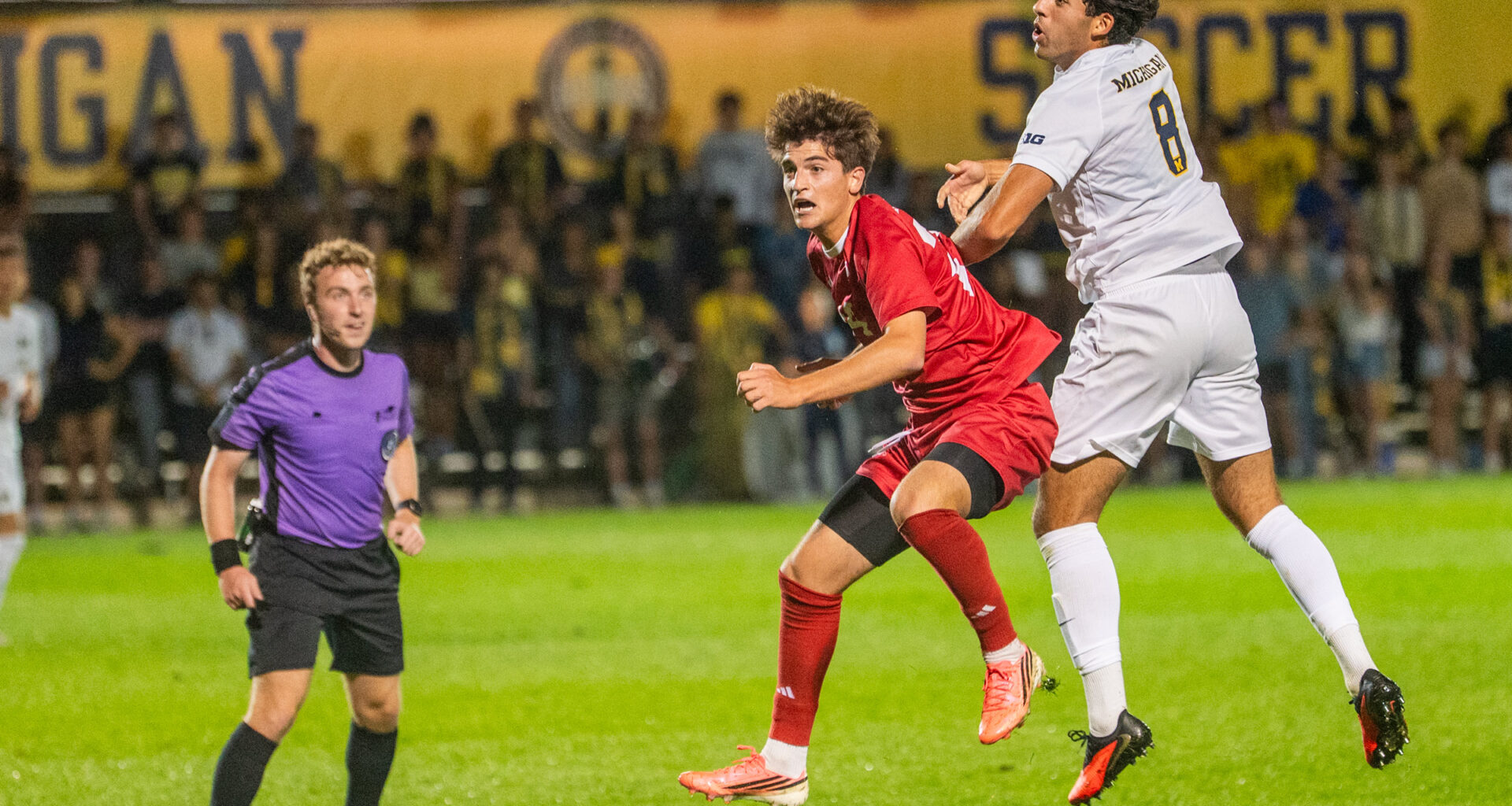 Michigan rallies late for 2-1 senior night win over Oakland