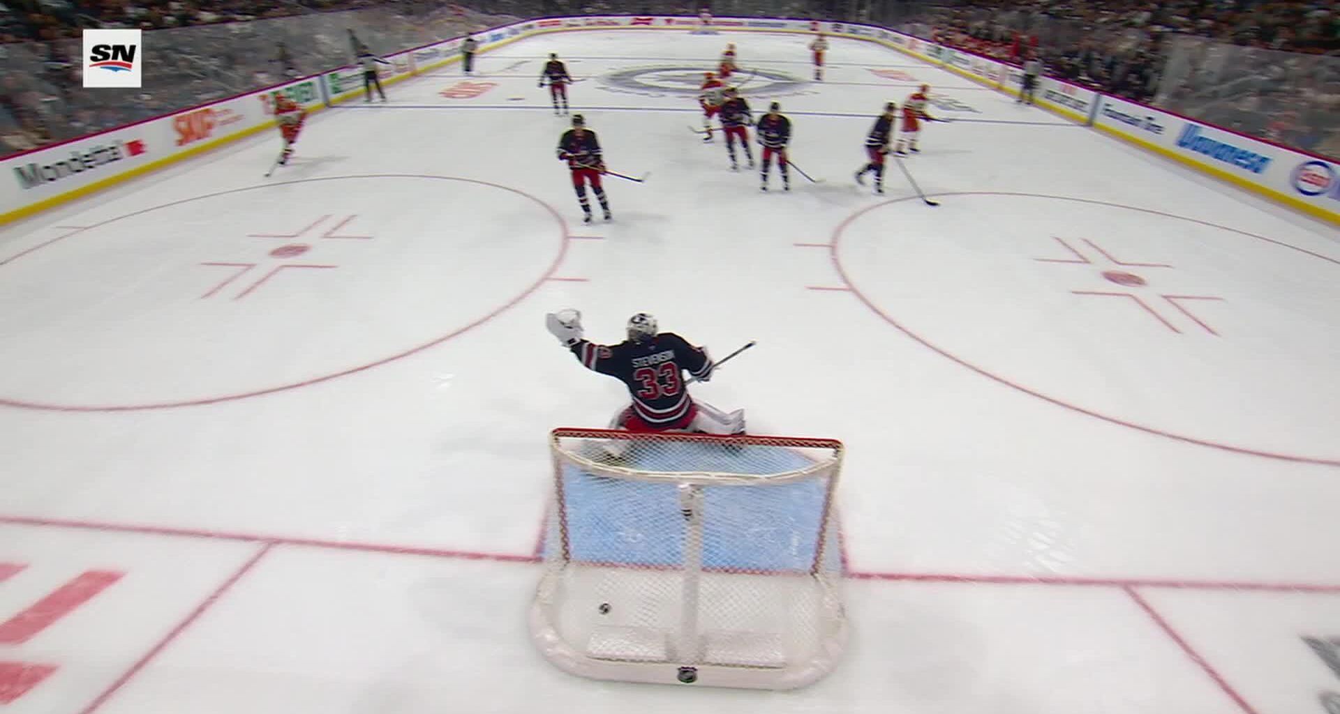 Judd Caulfield scores first NHL goal to help the Ducks beat the Jets 5-1
