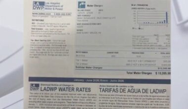 Family questions $10,000 LADWP water bill after hydrant repairs