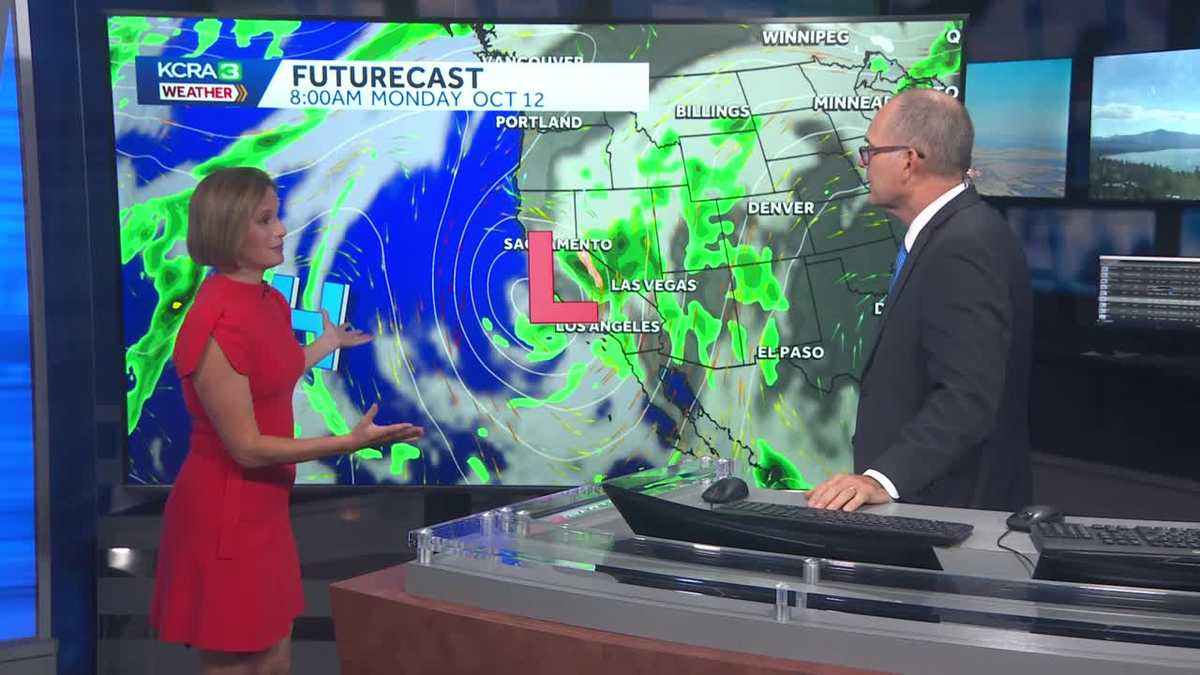 California weather with Dirk & Heather: Will "Rachel" bring tropical rain next week?