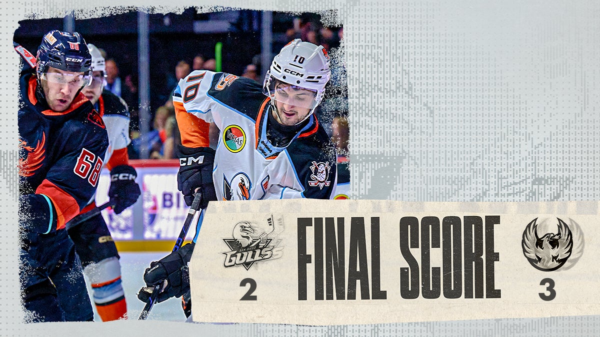 Gulls Drop Two Points to Firebirds