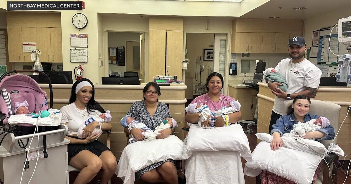 4 sets of twins born at Fairfield's NorthBay Medical Center