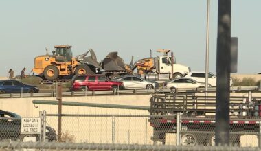 Overturned big rig closes southbound Highway 99 north of Manteca