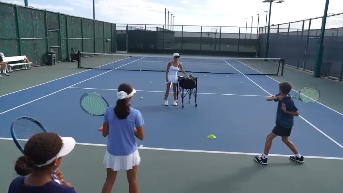 Former tennis star Angelica Gavaldon is coaching young tennis players in Coronado and Mexico – NBC 7 San Diego
