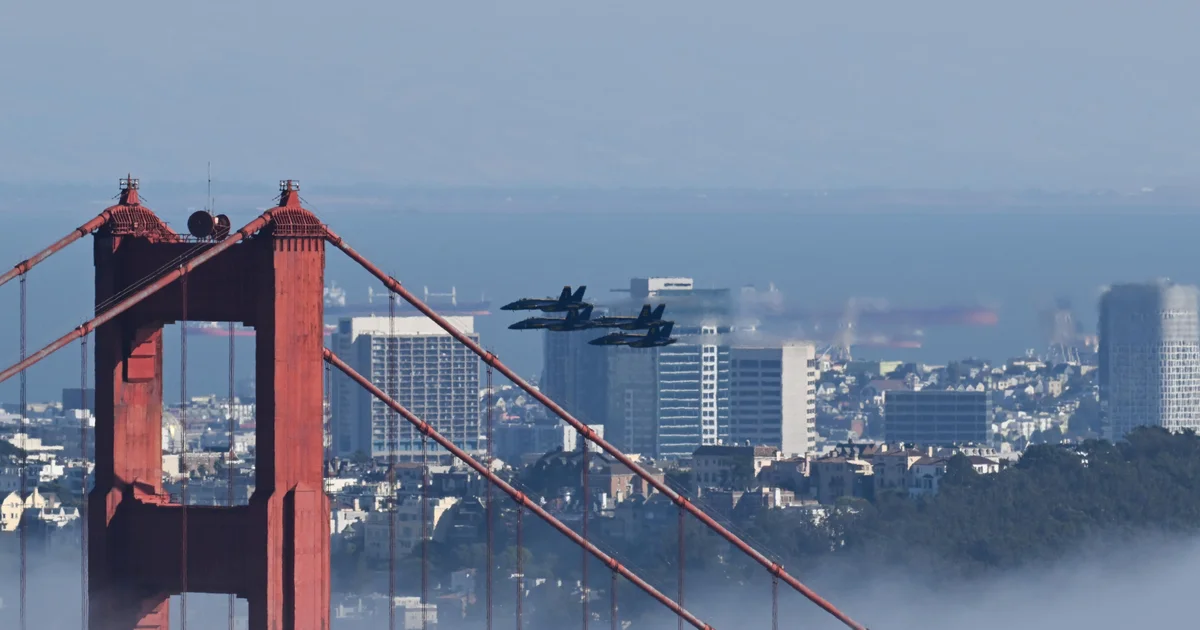 San Francisco Fleet Week U.S. Navy Blue Angels