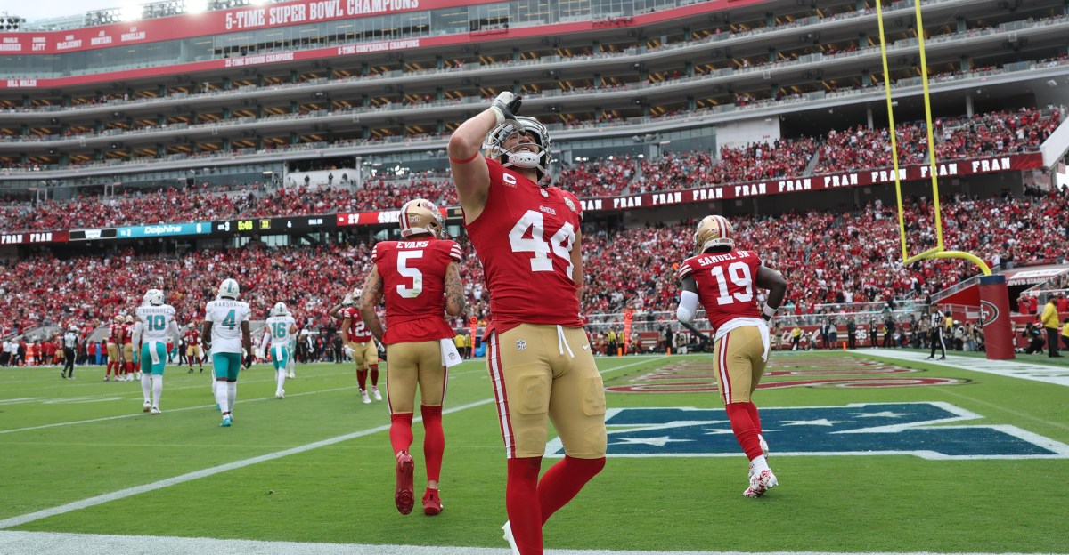 49ers injury updates: Kyle Juszczyk ‘probably’ has a knee sprain