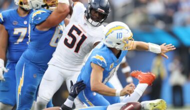 Game balls for the Denver Broncos road win over the Los Angeles Chargers