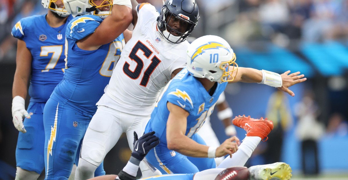 Game balls for the Denver Broncos road win over the Los Angeles Chargers