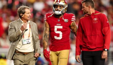 49ers’ Kyle Shanahan on Mike Evans’ injury: ‘We don’t think it’s a long-term thing’