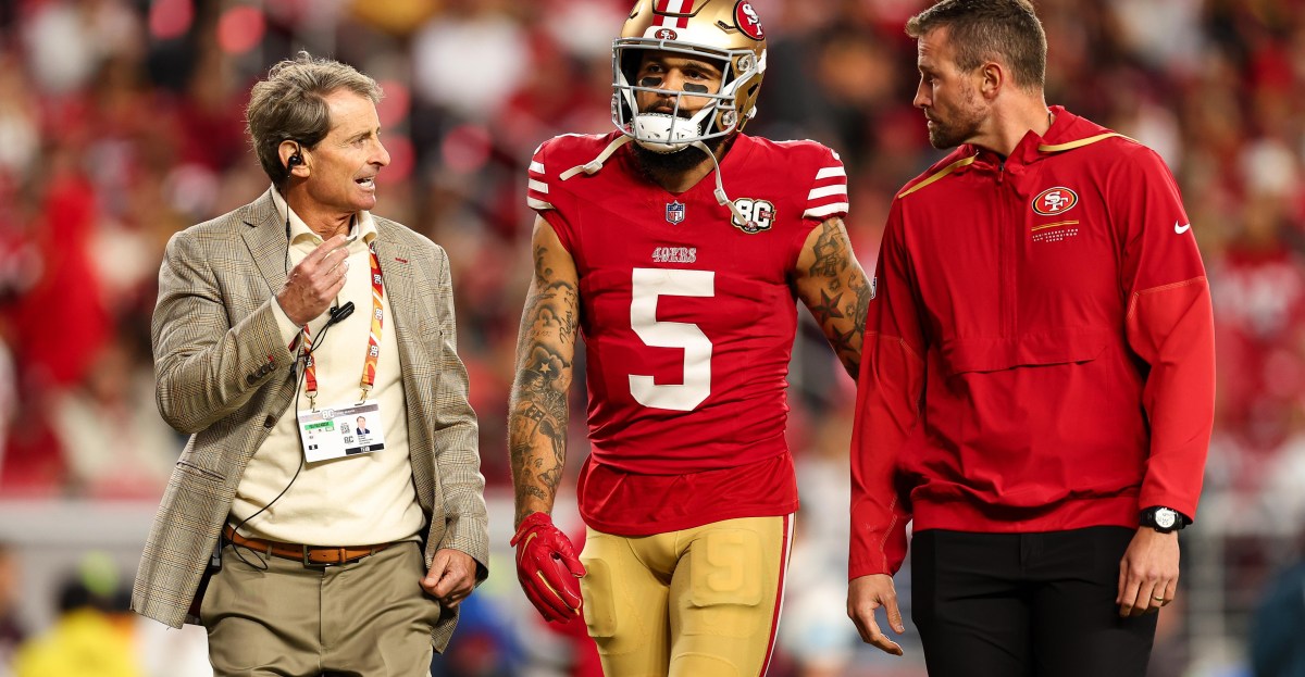 49ers’ Kyle Shanahan on Mike Evans’ injury: ‘We don’t think it’s a long-term thing’