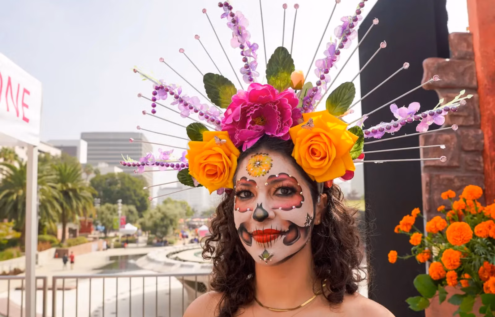 Gloria Molina Grand Park's Downtown Dia de los Muertos