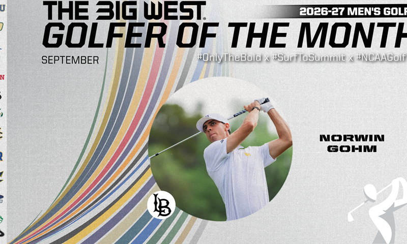 Busy September Earns Long Beach State's Norwin Gohm Big West Golfer of the Month