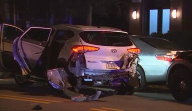 Police pursuit ends in crash into cruiser in Pittsburgh’s Oakland neighborhood