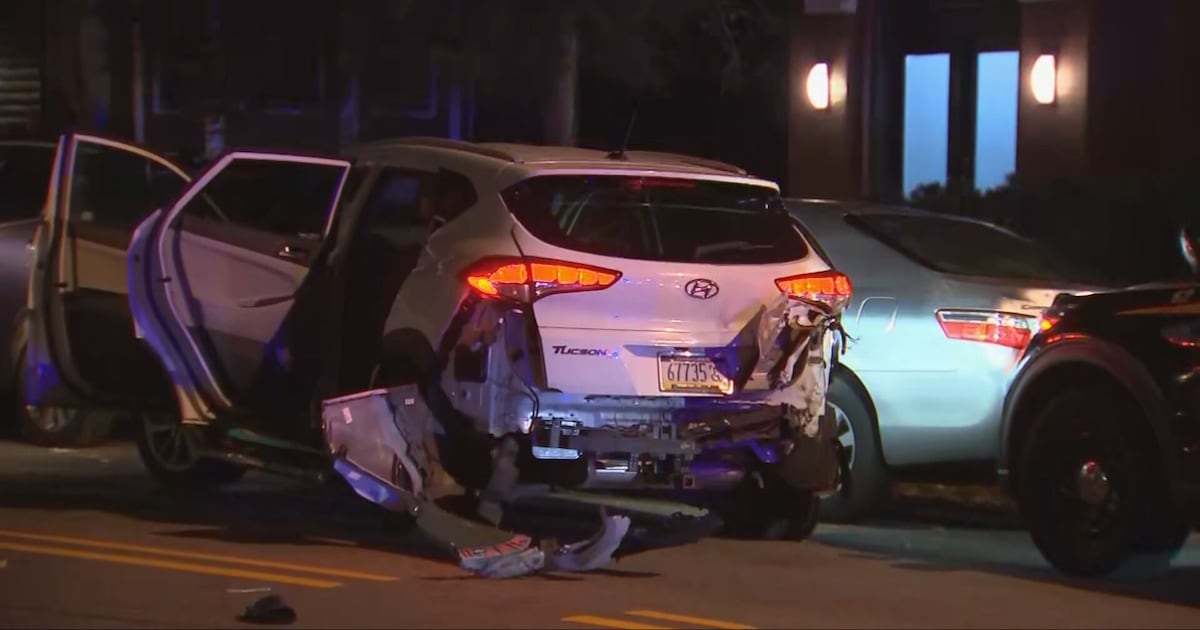 Police pursuit ends in crash into cruiser in Pittsburgh’s Oakland neighborhood