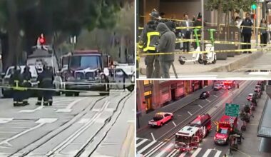 Chaos as four underground vaults erupt under San Francisco sparking mass power shut-off, shelter in place