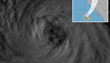 Hurricane takes massive turn toward California as major city prepares
